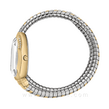 Buy Shop Just Cavalli Glam Evo 4 White Dial Two Tone Steel Strap Watch for Women - JC1L209M0065 USA Online