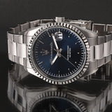 Buy Shop Maserati Competizione Blue Dial Silver Steel Strap Watch for Men - R8853100029 USA Online