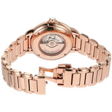Buy Shop Emporio Armani Mia Meccanico Mother of Pearl Dial Rose Gold Steel Strap Watch for Women - AR60072 USA Online
