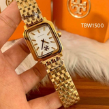 Buy Shop Tory Burch Robinson White Dial Gold Steel Strap Watch for Women - TBW1500 USA Online