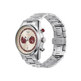 Buy Shop Emporio Armani Racer Chronograph White Dial Silver Steel Strap Watch for Men - AR11645 USA Online