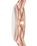 Buy Shop Emporio Armani Mia Mother of Pearl Dial Rose Gold Steel Strap Watch for Women - AR11671 USA Online