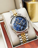 Buy Shop Maserati Epoca Chronograph Blue Dial Two Tone Steel Strap Watch for Men - R8873618030 USA Online