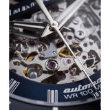Buy Shop Maserati SFIDA Skeleton Automatic Blue Dial Silver Steel Strap Watch for Men - R8823140011 USA Online