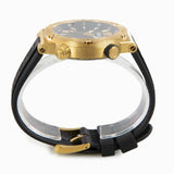 Buy Shop Versace Greca Logo Diver Quartz Black Dial Black Rubber Strap Watch for Men - VE8G00324 USA Online