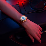 Buy Shop Tissot PRX Digital Quartz Gold Dial Gold Steel Strap Watch for Men - T137.463.33.020.00 USA Online