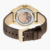 Buy Shop Citizen Mechanical Automatic Green Dial Brown Leather Strap Watch for Men - NJ0173-18X USA Online