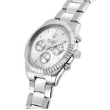 Buy Shop Maserati Competizione Chronograph Silver Dial Silver Steel Strap Watch for Men - R8853100041 USA Online