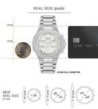 Buy Shop Hugo Boss Taper Chronograph White Dial Silver Steel Strap Watch for Men - 1514087 USA Online