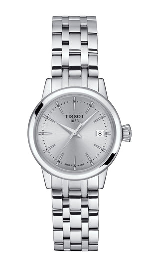 Tissot Bellissima Small Lady Silver Dial Silver Steel Strap Watch for Women - T129.210.11.031.00