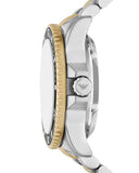 Buy Shop Emporio Armani Sea Explorer Black Dial Two Tone Steel Strap Watch for Men - AR60089 USA Online