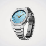 Buy Shop D1 Milano Ultra Thin Blue Dial Silver Steel Strap Watch for Women - D1-UTBL17 USA Online