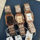 Buy Shop Tory Burch Robinson White Dial Rose Gold Steel Strap Watch for Women - TBW1502 USA Online