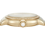 Buy Shop Emporio Armani Mia Crystals Gold Dial Gold Steel Strap Watch for Women - AR11609 USA Online