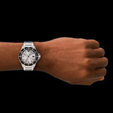 Buy Shop Emporio Armani World Explorer Silver Dial Silver Steel Strap Watch for Men - AR11683 USA Online