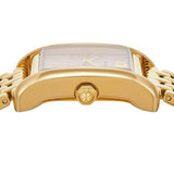 Buy Shop Tory Burch Eleanor Mother of Pearl Pink Dial Gold Steel Strap Watch for Women - TBW1077 USA Online