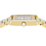 Buy Shop Emporio Armani Genni Crystals Gold Dial Gold Steel Strap Watch for Women - AR11663 USA Online