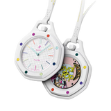 Buy Shop Swatch Royal Pop White Dial White Leather Strap Watch for Men - Huit Blanc USA Online
