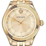 Buy Shop Versace Virtus Quartz Gold Dial Gold Steel Strap Watch for Women - VEHU00720 USA Online