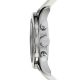 Buy Shop Emporio Armani Sportivo Chronograph White Dial White Rubber Strap Watch for Men - AR5947 USA Online