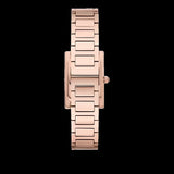 Buy Shop Emporio Armani Genni Green Dial Rose Gold Steel Strap Watch for Women - AR11641 USA Online