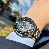Buy Shop Seiko Prospex Diver Scuba Automatic Blue Dial Silver Steel Strap Watch for Men - SBEJ021 USA Online