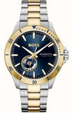 Buy Shop Hugo Boss Troper Chronograph Automatic Blue Dial Two Tone Steel Strap Watch for Men - 1514201 USA Online