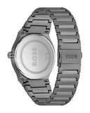 Buy Shop Hugo Boss Candor Grey Dial Grey Steel Strap Watch for Men - 1514078 USA Online