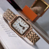 Buy Shop Tory Burch Robinson White Dial Rose Gold Steel Strap Watch for Women - TBW1502 USA Online