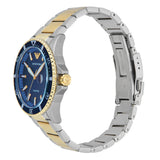 Buy Shop Emporio Armani World Explorer Blue Dial Two Tone Steel Strap Watch for Men - AR11682 USA Online