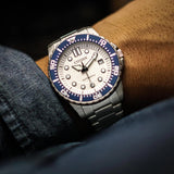 Buy Shop Citizen Mechanical Automatic White Dial Silver Steel Strap Watch for Men - NJ0171-81A USA Online