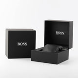 Buy Shop Hugo Boss Taper Chronograph Black Dial Black Steel Strap Watch for Men - 1514090 USA Online