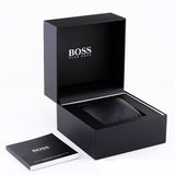 Buy Shop Hugo Boss Candor Black Dial Gold Steel Strap Watch for Men - 1514077 USA Online