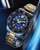 Buy Shop Citizen Mechanical Automatic Blue Dial Two Tone Steel Strap Watch for Men - NJ0174-82L USA Online