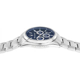Buy Shop Maserati Attrazione Chronograph Blue Dial Silver Steel Strap Watch for Men - R8853151005 USA Online