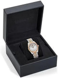Buy Shop Versace V-Code Analog White Dial Two Tone Steel Strap Watch for Women - VE8I00624 USA Online