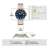 Buy Shop Emporio Armani World Explorer Blue Dial Two Tone Steel Strap Watch for Men - AR11682 USA Online