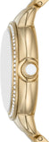 Buy Shop Emporio Armani Mia Crystals Gold Dial Gold Steel Strap Watch for Women - AR11609 USA Online