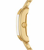 Buy Shop Tory Burch Eleanor White Dial Gold Steel Strap Watch for Women - TBW1060 USA Online