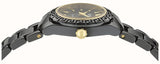 Buy Shop Versace DV One Mini Black Dial Black Steel Strap Watch for Women - VE9F00124 USA Online