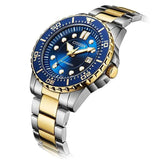 Buy Shop Citizen Mechanical Automatic Blue Dial Two Tone Steel Strap Watch for Men - NJ0174-82L USA Online