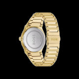 Buy Shop Hugo Boss Candor Black Dial Gold Steel Strap Watch for Men - 1514077 USA Online