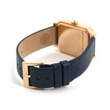 Buy Shop Tory Burch Robinson Quartz Blue Dial Blue Leather Strap Watch for Women - TBW1511 USA Online