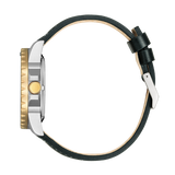 Buy Shop Citizen Mechanical Automatic Black Dial Black Leather Strap Watch for Men - NJ0176-10E USA Online