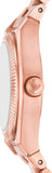 Buy Shop Emporio Armani Federica Analog Green Dial Rose Gold Steel Strap Watch for Women - AR11639 USA Online