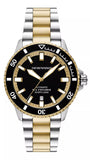 Buy Shop Emporio Armani Sea Explorer Black Dial Two Tone Steel Strap Watch for Men - AR60089 USA Online