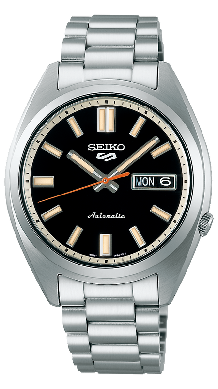 Buy Shop Seiko 5 Sports SNXS Series Automatic Black Dial Silver Steel Strap Watch for Men - SRPK89K1 USA Online