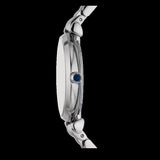 Buy Shop Emporio Armani Gianni T-Bar Blue Dial Silver Steel Strap Watch for Women - AR11627 USA Online