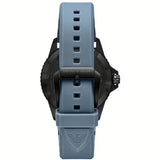 Buy Shop Emporio Armani Sea Explorer Divers Blue Dial Blue Silicone Strap Watch for Men - AR11685 USA Online
