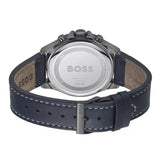 Buy Shop Hugo Boss Troper Chronograph Blue Dial Blue Leather Strap Watch for Men - 1514056 USA Online